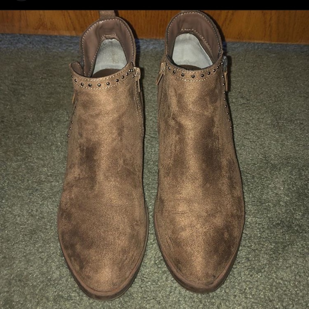 Suade booties